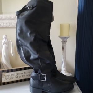 Above the knee boots